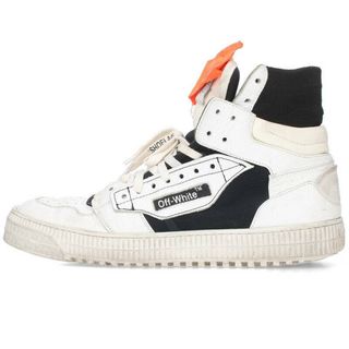 オフホワイト(OFF-WHITE)のオフホワイト  3.0 SNEAKERS ハイカットスニーカー メンズ 42(スニーカー)