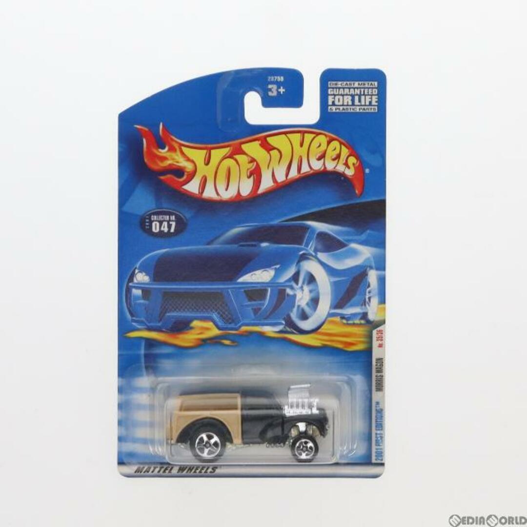 Edition(エディション)のHot Wheels(ホットウィール) 2001 FIRST EDITIONS 1/64 Morris Wagon(ブラック×ベージュ) 完成品 ミニカー(28759-0910G1) Mattel(マテル) エンタメ/ホビーのおもちゃ/ぬいぐるみ(ミニカー)の商品写真