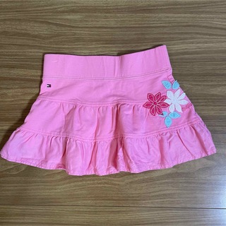ゴルフウェア⭐トミーヒルフィガー　バックプリーツ　スカート　Mサイズ　ピンク