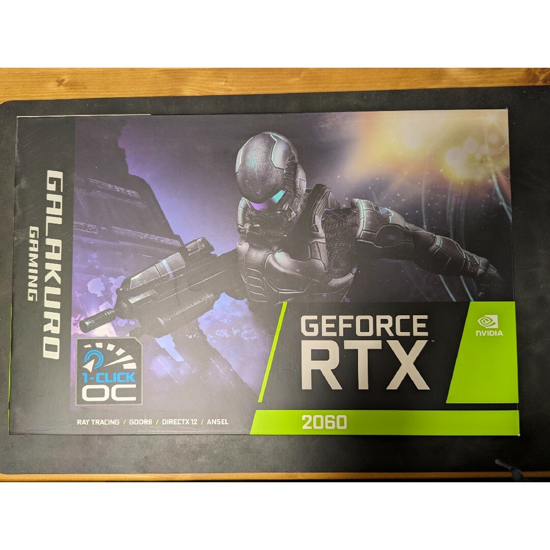 GALAKURO GAMING グラフィックボード GG-RTX2060-E6G1個バスインターフェイス