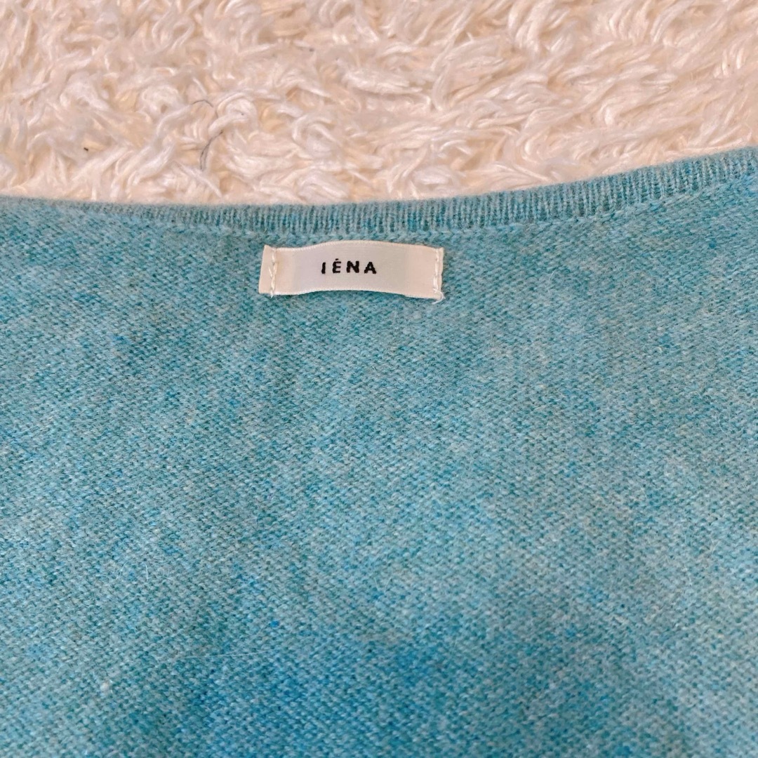 IENA カシミヤ100% 綺麗色ニットプルオーバー ゆるV フリーサイズ IENA カシミヤ100% 綺麗色ニットプルオーバー ゆるV フリーサイズ