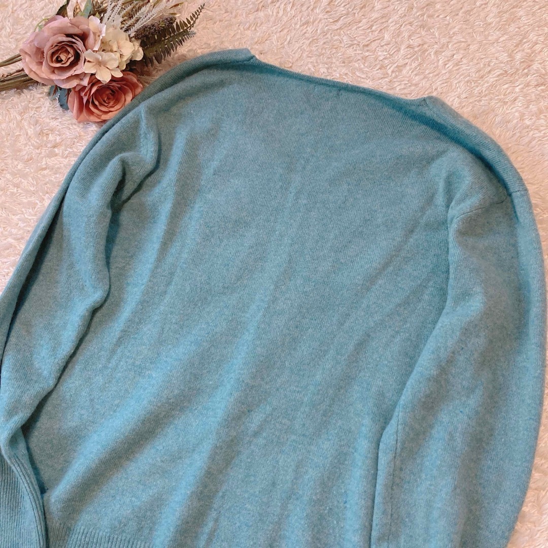 IENA カシミヤ100% 綺麗色ニットプルオーバー ゆるV フリーサイズ IENA カシミヤ100% 綺麗色ニットプルオーバー ゆるV フリーサイズ