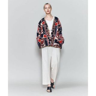 ロク(6 (ROKU))の＜6(ROKU)＞PILE CUT JACQUARD JACKET/ジャケット(ノーカラージャケット)