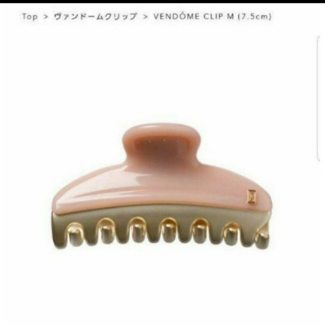 Alexandre de Paris(アレクサンドルドゥパリ)の新品☆アレクサンドル ドゥ パリ VENDOME CLIP M (7.5cm) レディースのヘアアクセサリー(バレッタ/ヘアクリップ)の商品写真