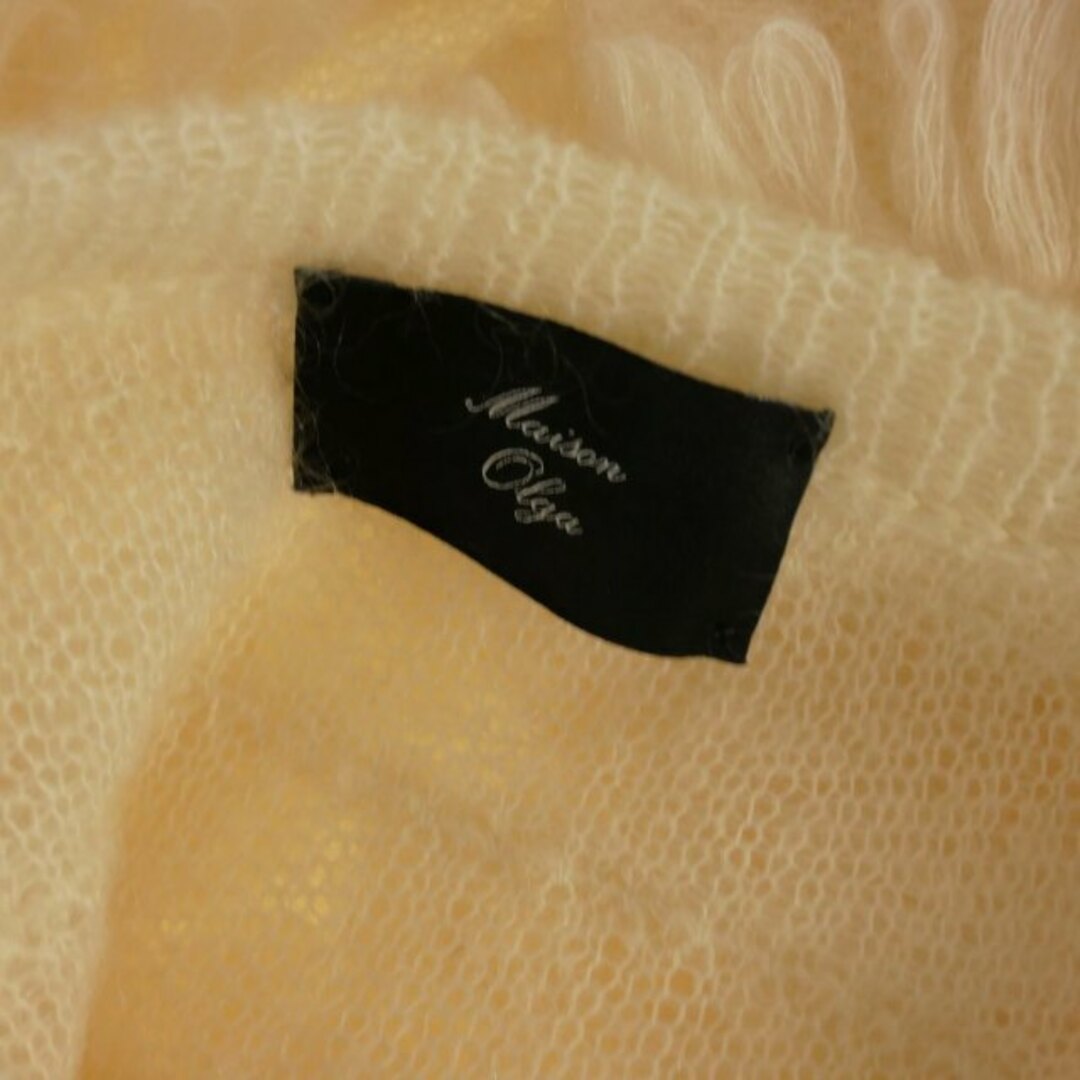 other(アザー)のMaison Olga フリル モヘア ニット セーター 長袖 1 白 レディースのトップス(ニット/セーター)の商品写真