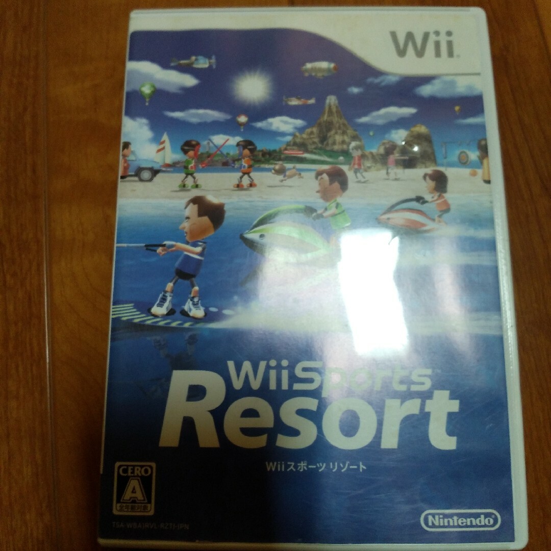 Wii(ウィー)のwii スポーツリゾート エンタメ/ホビーのゲームソフト/ゲーム機本体(家庭用ゲームソフト)の商品写真