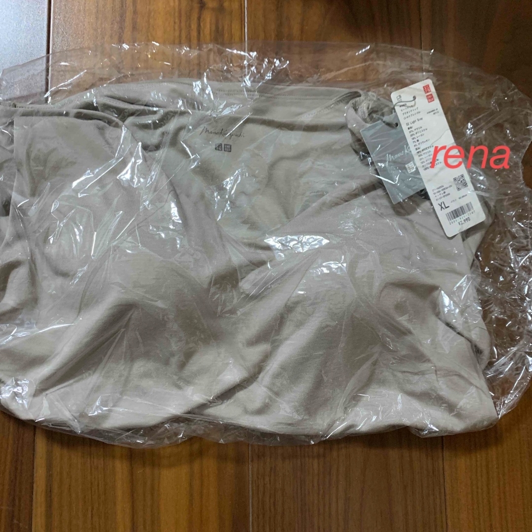 UNIQLO(ユニクロ)のUNIQLOマメクロゴウチ　ヒートテックブラタンクトップ　XL／ライトグレー レディースのトップス(キャミソール)の商品写真