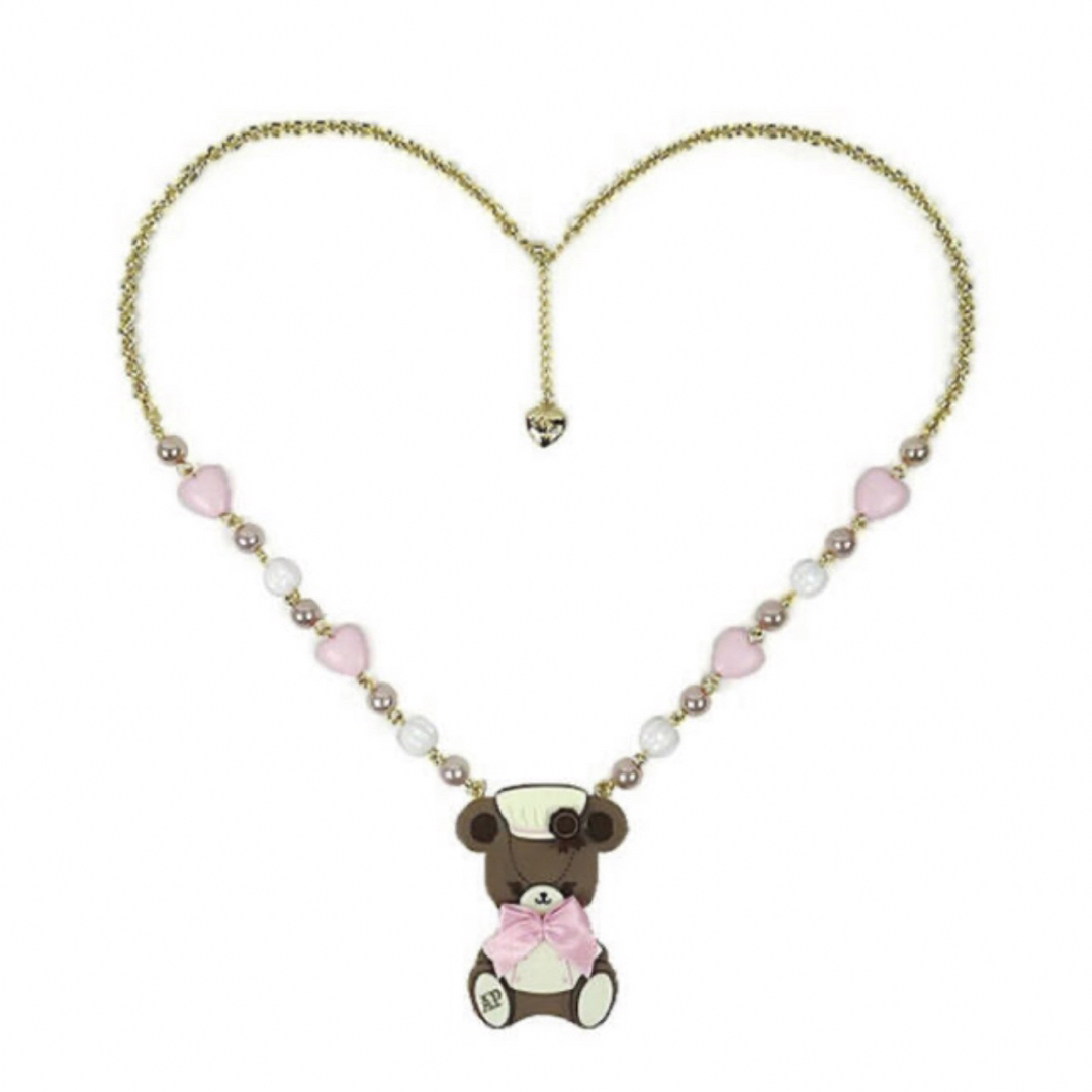 Angelic Pretty(アンジェリックプリティー)のBear's Chocolaterieショコラティエネックレス レディースのアクセサリー(ネックレス)の商品写真