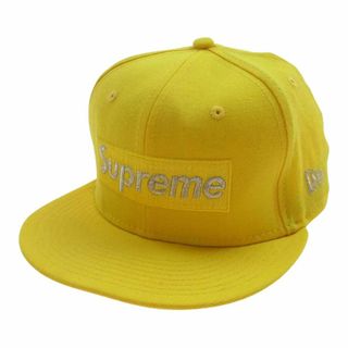 シュプリーム(Supreme)のSupreme シュプリーム キャップ 20SS NEW ERA ニューエラ ＄IM Sim Metallic Box Logo Cap ボックスロゴ キャップ 帽子 イエロー系 58.7cm【中古】(その他)