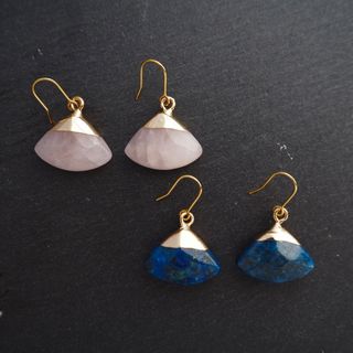 No.78 天然石1粒ピアス/イヤリング(ピアス)