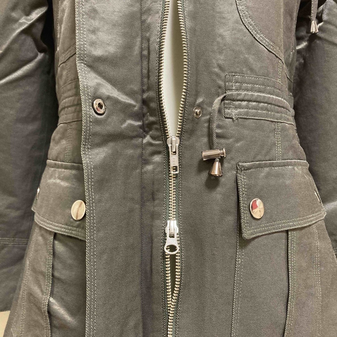CLE des ZONES ジャンパーコート　カーキ　 レディースのジャケット/アウター(スプリングコート)の商品写真