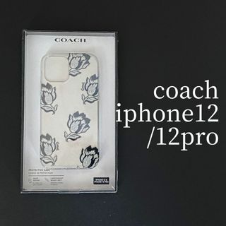 【新品】コーチ✩COACH★iPhone12/12pro★チューリップ(iPhoneケース)