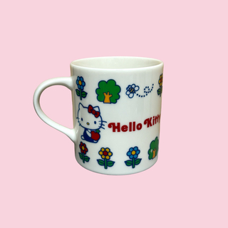 ハローキティ(ハローキティ)のサンリオ　レトロ　ハローキティ  1999年製　マグカップ(食器)