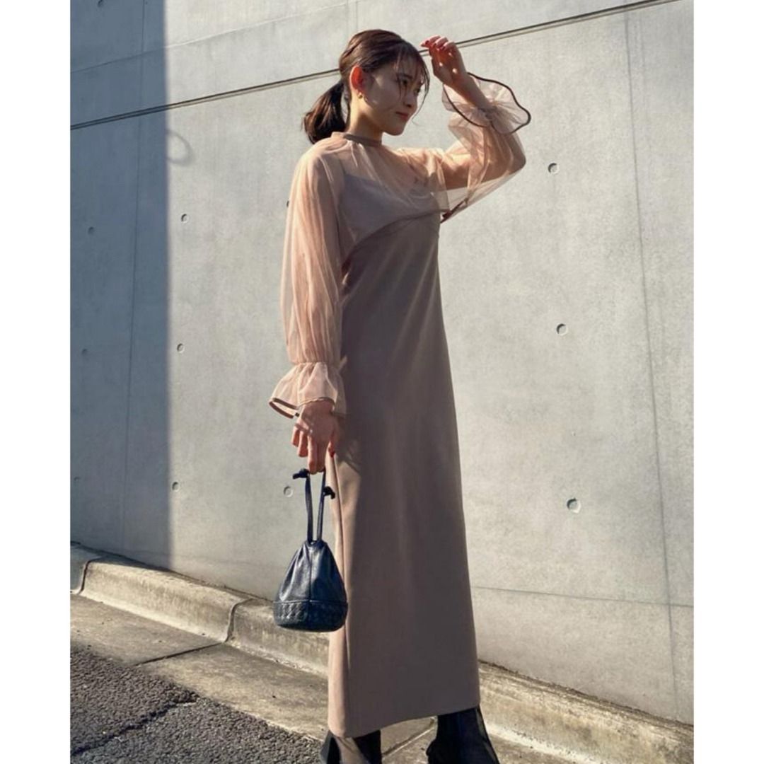 Ameri VINTAGE(アメリヴィンテージ)のameri vintage MANY WAY AIRY VEIL DRESS レディースのフォーマル/ドレス(ロングドレス)の商品写真