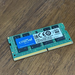 クルーシャル(crucial)のクルーシャル DDR4 PC-2400 16GB(PCパーツ)