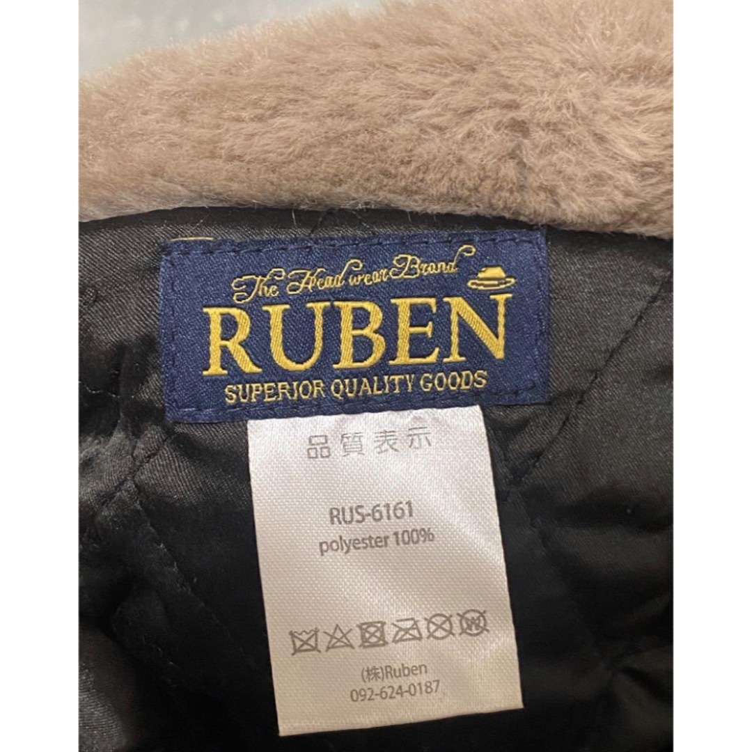 Ruben(ルーベン)のフライトキャップ レディースの帽子(キャップ)の商品写真