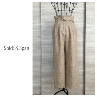 スピックアンドスパン(Spick & Span)のSpick & Span スピックアンドスパン　ラムウールタックパンツ(カジュアルパンツ)