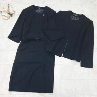 【PRIMERO】喪服 冠婚葬祭 礼服 スーツ ワンピース 13(XL)　大きい(礼服/喪服)