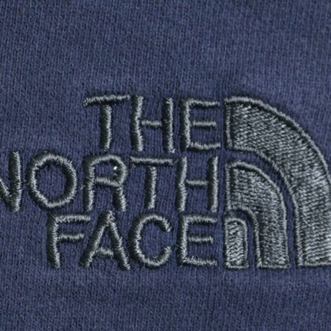 THE NORTH FACE(ザノースフェイス)のノースフェイス フルジップ スウェット フード パーカー メンズ L / 古着 The North Face アウトドア トレーナー 裏起毛 ジップアップ 紺 メンズのトップス(パーカー)の商品写真