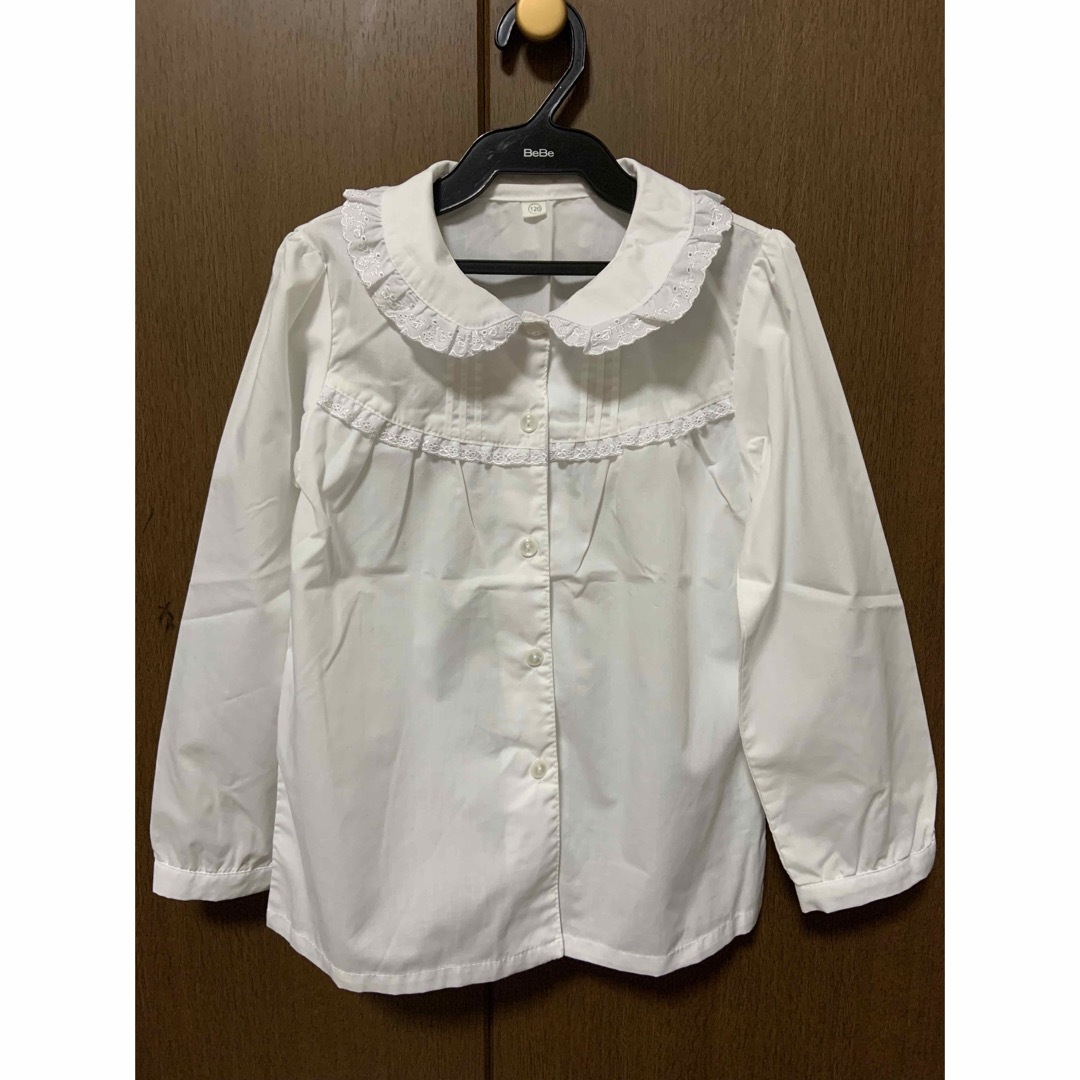 ブラウス120 キッズ/ベビー/マタニティのキッズ服女の子用(90cm~)(ブラウス)の商品写真