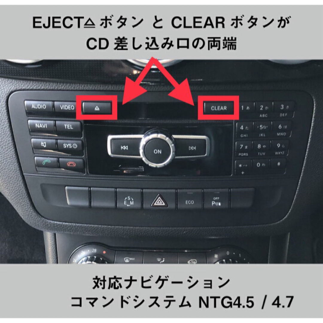 Mercedes-Benz(メルセデスベンツ)の【NTG4.5/4.7用】メルセデスベンツ 純正ナビ更新地図2021年最終版|6 自動車/バイクの自動車(カーナビ/カーテレビ)の商品写真