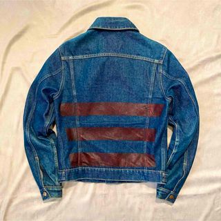 HELMUT LANG 1997SS Paint Denim Jacket 42