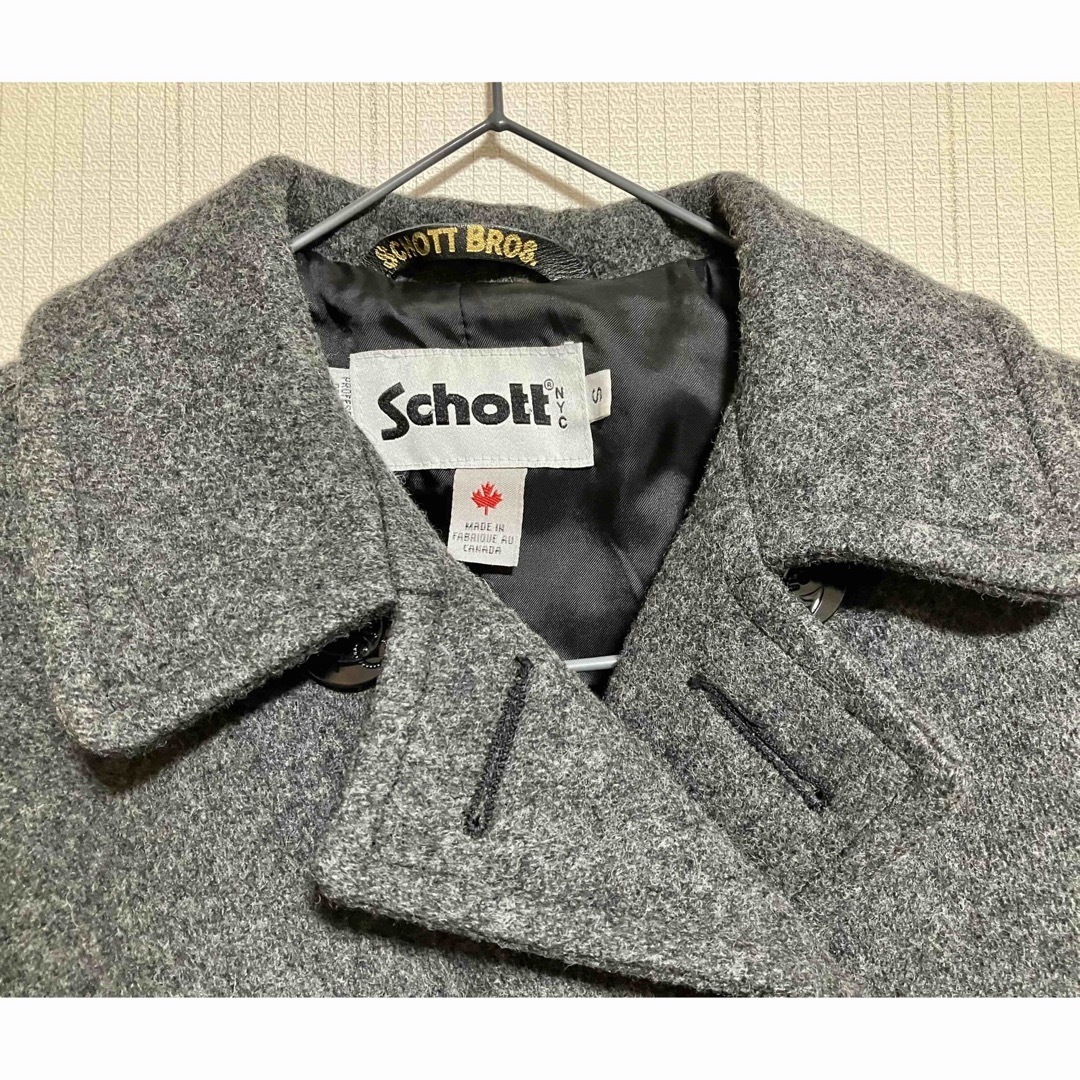 schott(ショット)のショット SCHOTT Pコート グレー　アースミュージックアンドエコロジー レディースのジャケット/アウター(ピーコート)の商品写真