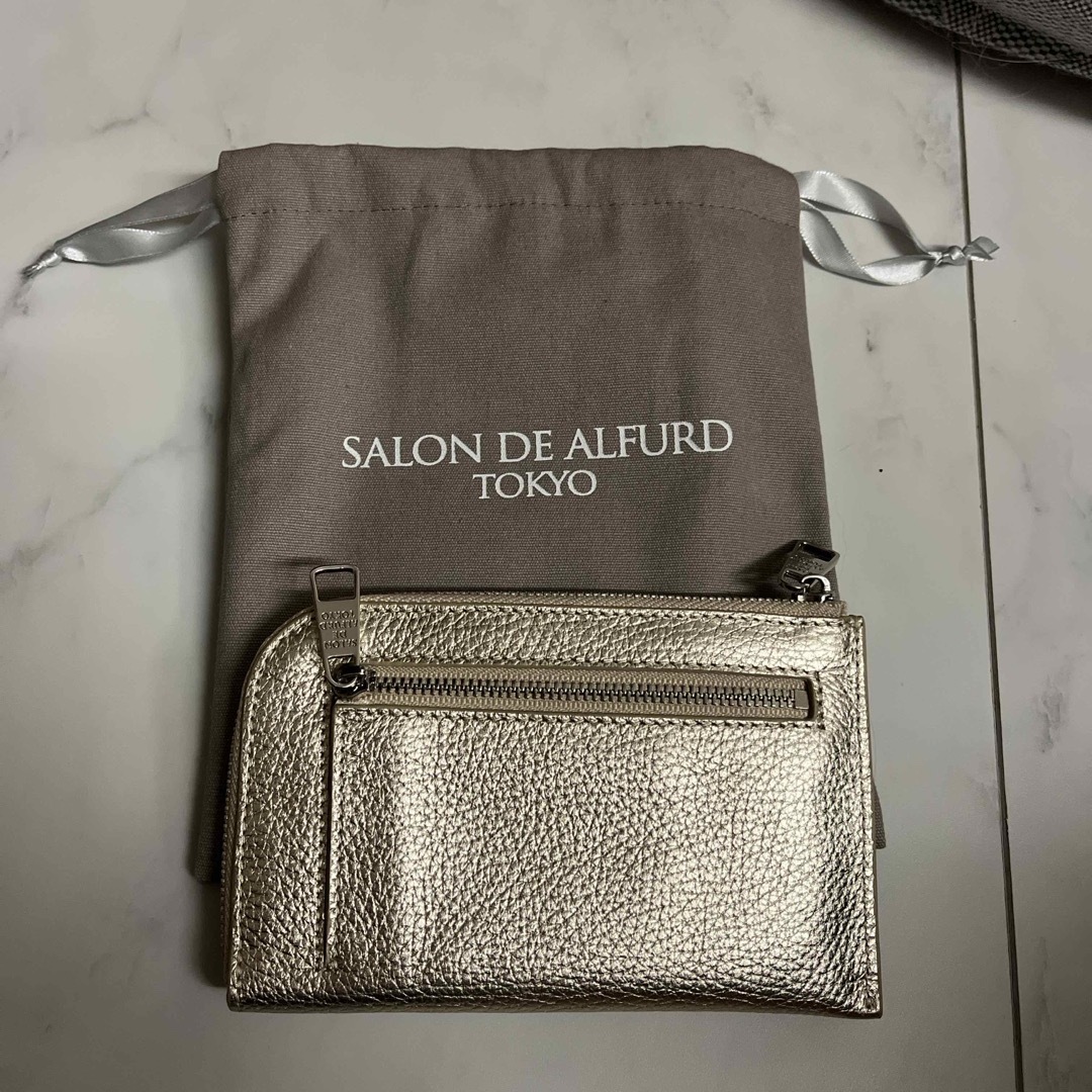 L字ファスナーミニ財布 レディースのファッション小物(財布)の商品写真