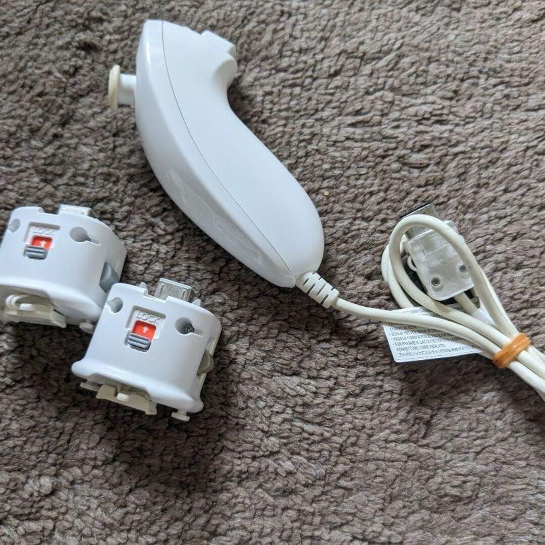 Wii - 任天堂 Wii ヌンチャクとモーションプラスアダプター2個 Wii - 任天堂 Wii ヌンチャクとモーションプラスアダプター2個