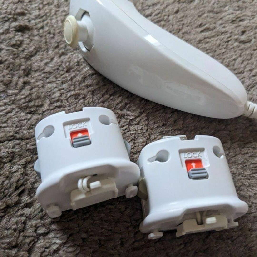 Wii - 任天堂 Wii ヌンチャクとモーションプラスアダプター2個 Wii - 任天堂 Wii ヌンチャクとモーションプラスアダプター2個