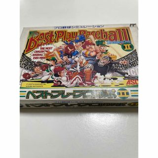 【新品】ファミコンソフト　ベストプレープロ野球II(家庭用ゲームソフト)