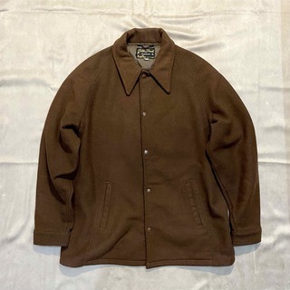 60s 70s Vintage Wool Melton Coach Jacket(ブルゾン)