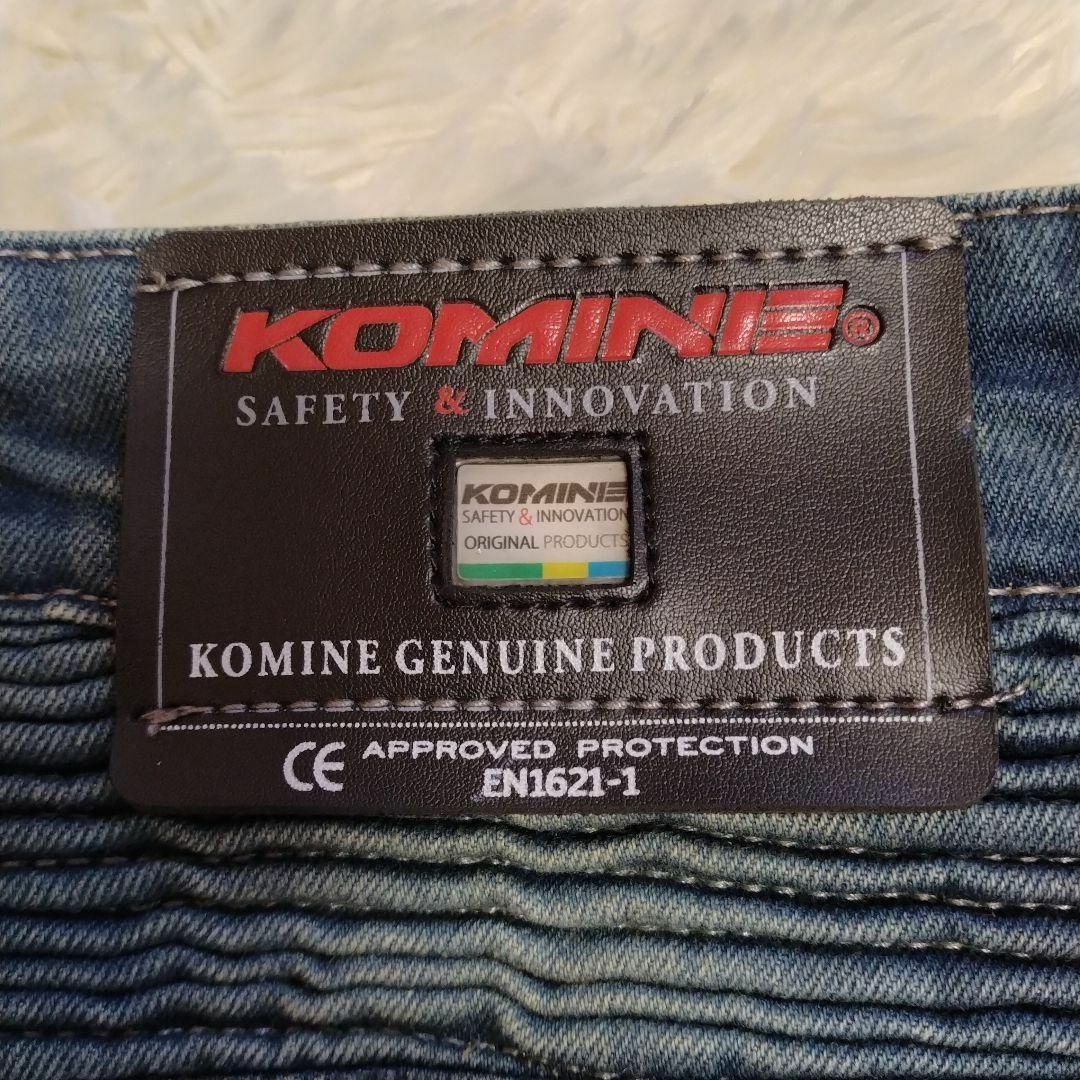 KOMINE(コミネ)のKOMINE バイク パンツ デニム L 自動車/バイクのバイク(装備/装具)の商品写真