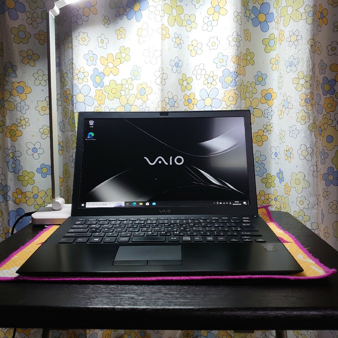 VAIO(バイオ)の軽量モデル！VAIO pro13 mk2！ノートパソコン！i5 高速SSD搭載！ スマホ/家電/カメラのPC/タブレット(ノートPC)の商品写真