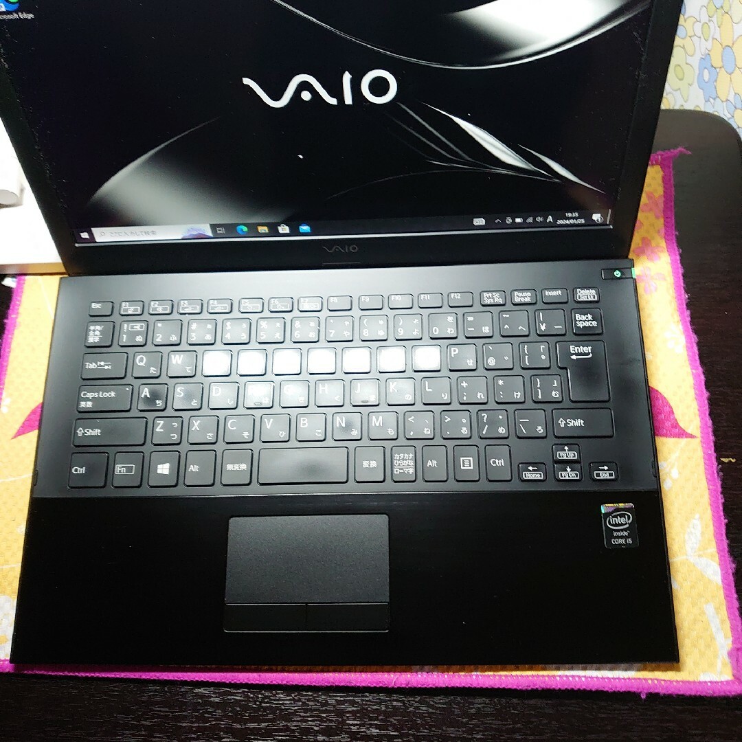 VAIO(バイオ)の軽量モデル！VAIO pro13 mk2！ノートパソコン！i5 高速SSD搭載！ スマホ/家電/カメラのPC/タブレット(ノートPC)の商品写真