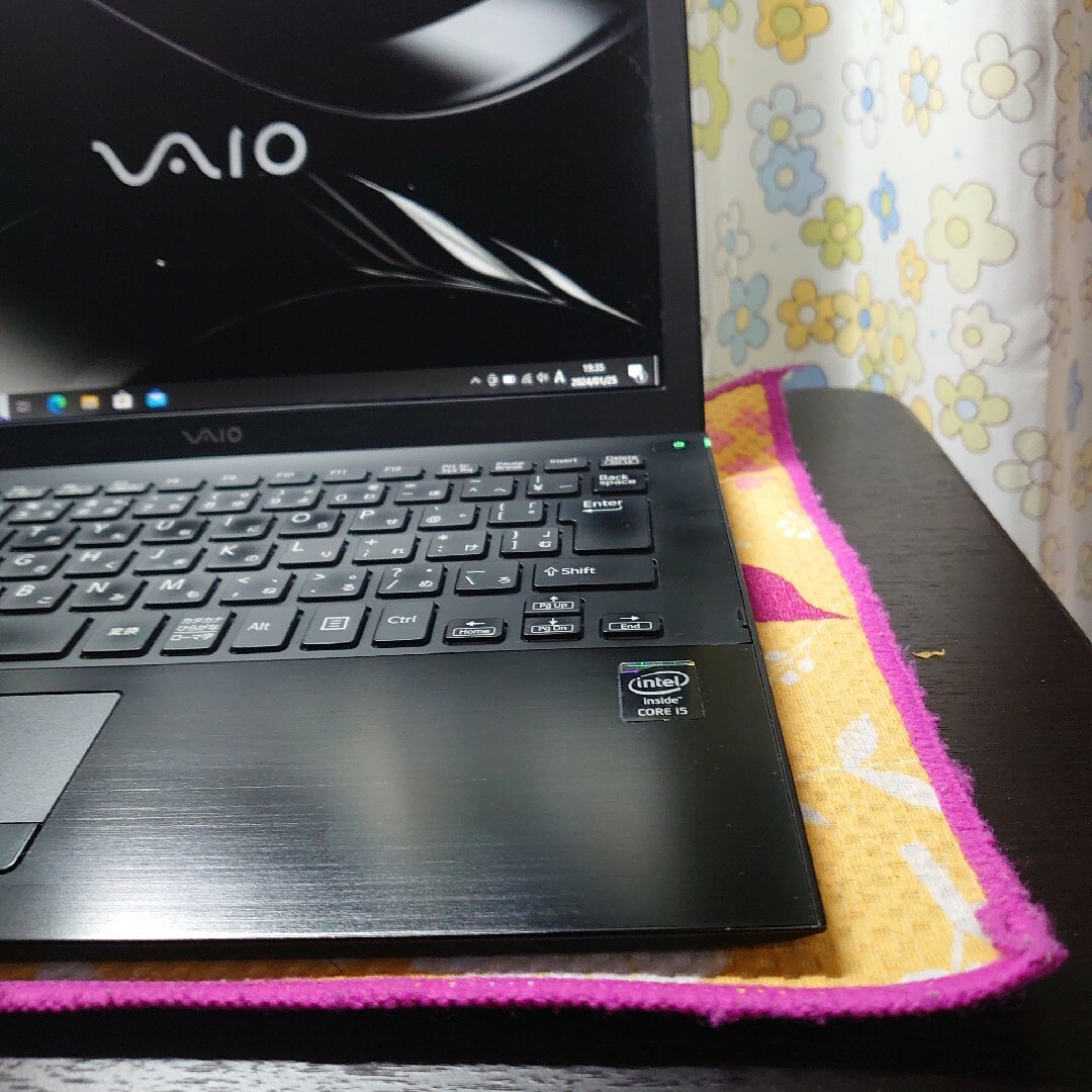 VAIO(バイオ)の軽量モデル！VAIO pro13 mk2！ノートパソコン！i5 高速SSD搭載！ スマホ/家電/カメラのPC/タブレット(ノートPC)の商品写真