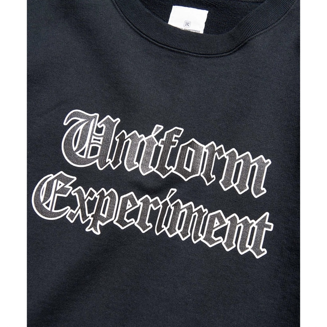 uniform experiment(ユニフォームエクスペリメント)のuniform experiment  CREWNECK SWEAT 2 メンズのトップス(スウェット)の商品写真