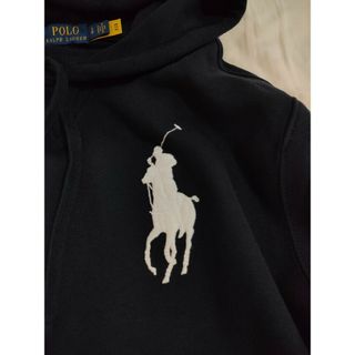 ポロラルフローレン(POLO RALPH LAUREN)の試着のみ ビッグポニー 裏起毛パーカー ネイビー(パーカー)