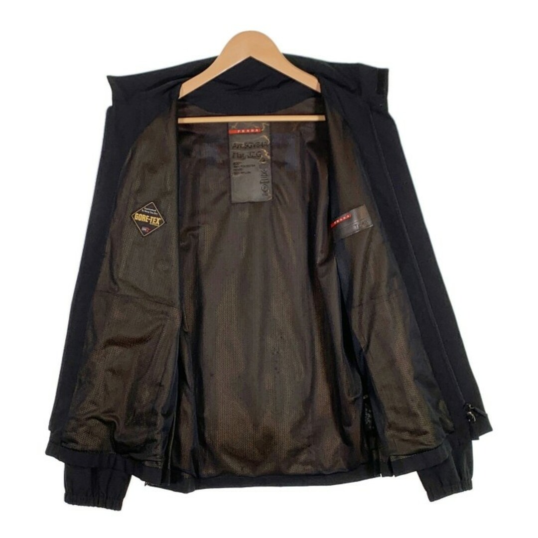 PRADA SPORT プラダスポーツ Blouson Gore-Tex ブルゾン ゴアテックス ジャケット ブラック SGV84A Size 48