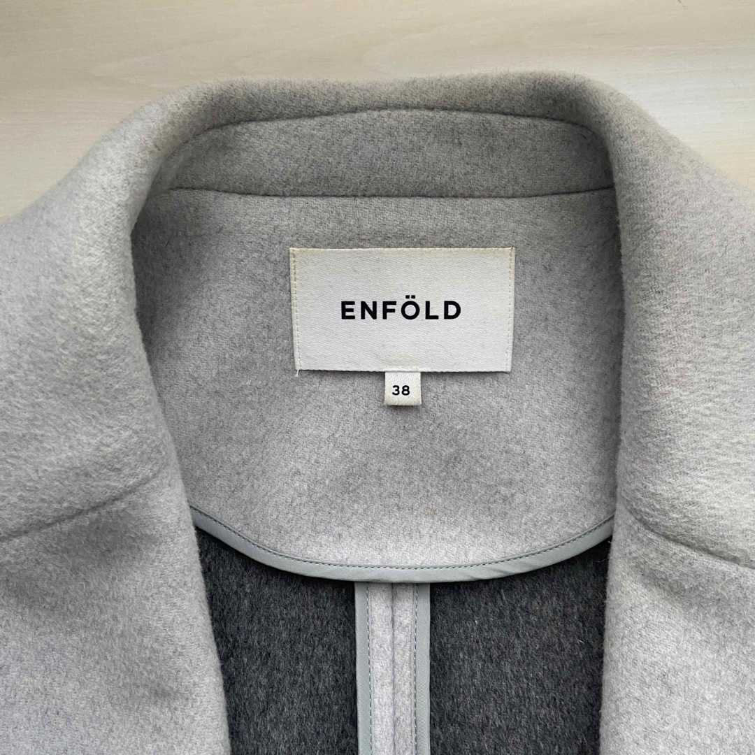 ENFOLD(エンフォルド)の【ENFOLD】エンフォルド/リバーコート/ロングコート/チェスター レディースのジャケット/アウター(ロングコート)の商品写真