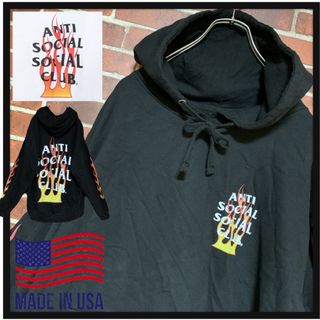 トップスMサイズ　Anti Social Social Club アノラックパーカー