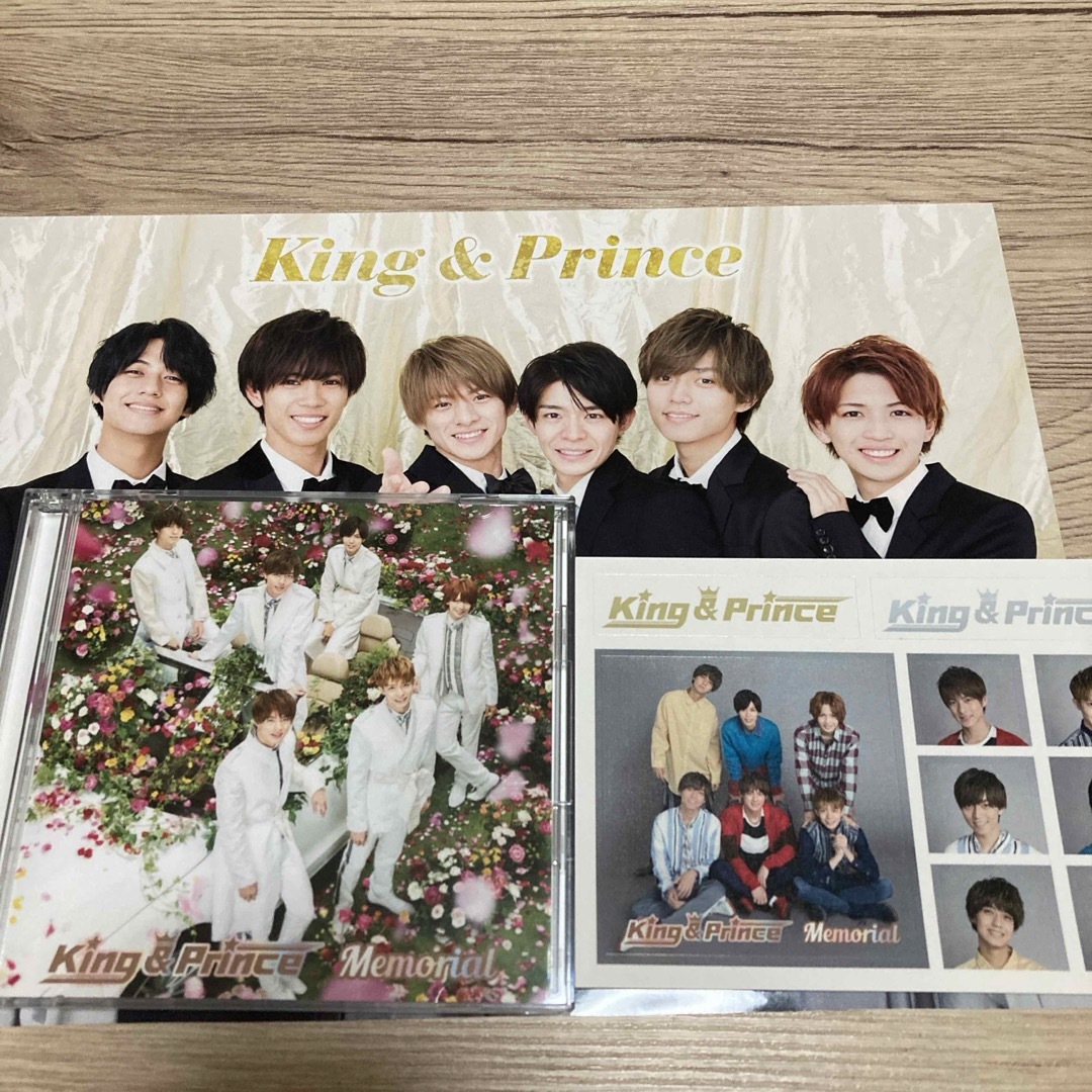 King & Prince Memorial 初回A エンタメ/ホビーのCD(ポップス/ロック(邦楽))の商品写真