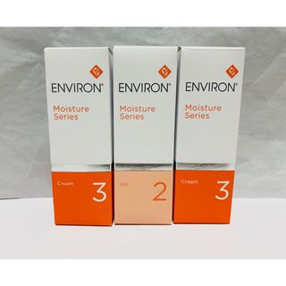 エンビロン(ENVIRON)のENVIRON モイスチャージェル2、モイスチャークリーム3 ×2個　新品未開封(保湿ジェル)