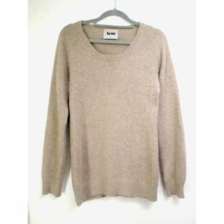 アクネ(ACNE)の美品◆ACNE アクネ ユニセックス アンゴラxナイロン ニット セーター S◆(ニット/セーター)