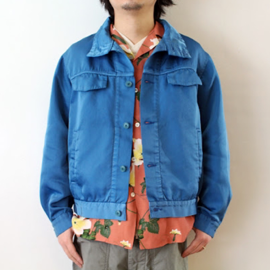 BRUNABOINNE(ブルーナボイン)の18SS BRU NA BOINNE スパークルジャンパー Blue 1 メンズのジャケット/アウター(ブルゾン)の商品写真