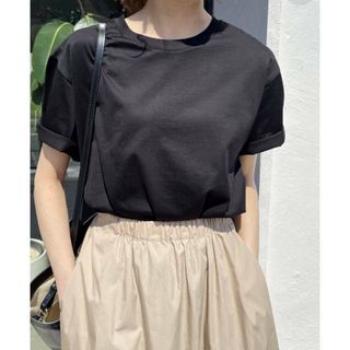 スピックアンドスパン(Spick & Span)の未使用 Spick & Span ファインコットンジャージーTシャツ(Tシャツ(半袖/袖なし))