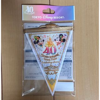 ディズニー(Disney)のディズニー　40周年グランドフィナーレ　ドリームガーランド(キャラクターグッズ)