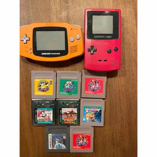 ゲームボーイカラー&ゲームボーイアドバンスSP セット