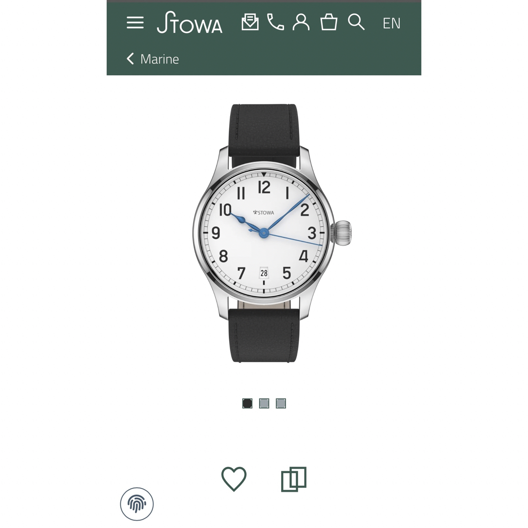 Stowa marine classic 36 ストーヴァ　腕時計時計