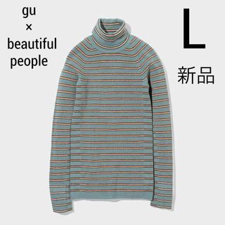 ジーユー(GU)の最終お値下げ gu beautiful people ワッフルニットプルオーバー(ニット/セーター)